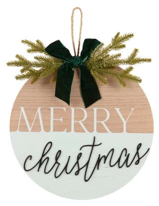Thumbnail 1: 16 in Christmas Decor Door Hanger 
