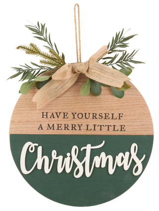 Thumbnail 1: 16 in Christmas Decor Door Hanger 