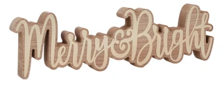 Thumbnail 1: 18 in Christmas Merry Bright Home Accent 
