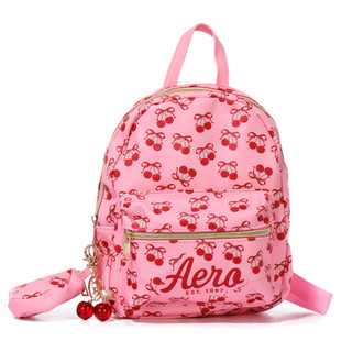 Thumbnail 1: Aeropostale Mini Cherry Print Backpack & Coin Pouch  