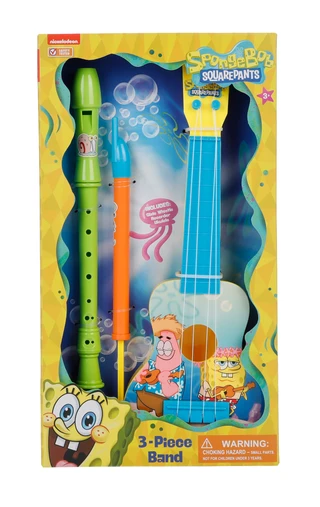 Thumbnail 1: Nickelodeon Sponge Bob 3 Pc Band Set 