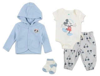 Thumbnail 1: Disney Baby Baby Boys 4 Pc Character Pants Set 