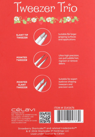 Thumbnail 2: Strawberry Shortcake 3 Pc Tweezer Set  