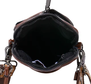 Thumbnail 3: Anneliese Multi-Organizer Crossbody Bag w/ Embroidered Strap 