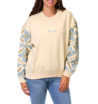 Thumbnail 1: BILLABONG Juniors Printed & Embroidered Sweatshirt 