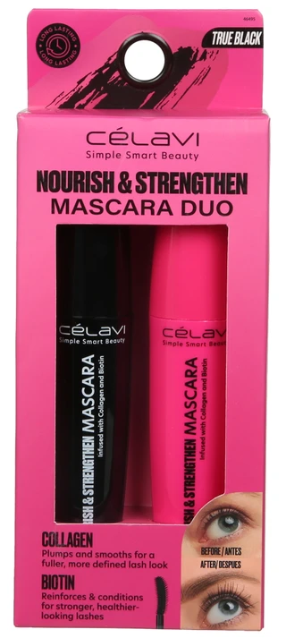 Thumbnail 1: CELAVI 2 Pc Nourish & Strengthen Mascara Duo 