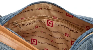 Thumbnail 3: Stone Mountain USA Belmar Irene Multi Compartment Hobo with Adjustable Strap 