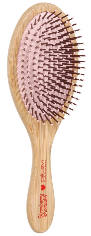 Thumbnail 1: Strawberry Shortcake Wooden Paddle Hair Brush  