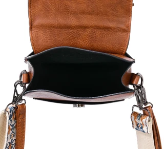 Thumbnail 2: Sam & Hadley Western Embroidered Studded Guitar Strap Crossbody Bag 