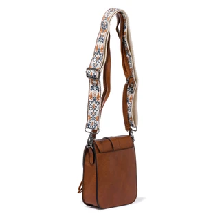 Thumbnail 3: Sam & Hadley Western Embroidered Studded Guitar Strap Crossbody Bag 