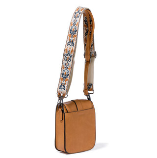Thumbnail 2: Sam & Hadley Western Embroidered Studded Guitar Strap Crossbody Bag 