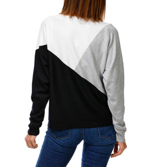 Thumbnail 2: Adrienna Vittadini Women's Long Sleeve Colorblock Top 