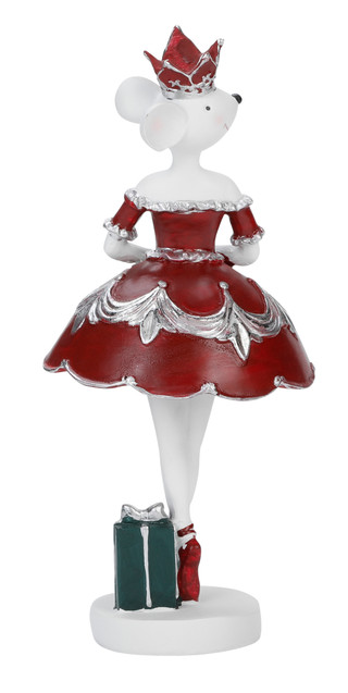 Thumbnail 3: Magical Season 10 In Mrs. Mouse Ballerina Christmas Figurine 