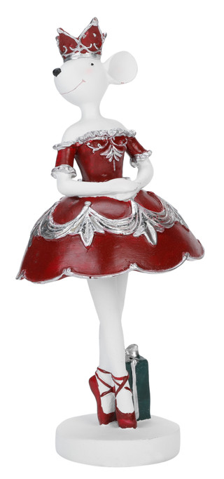Thumbnail 1: Magical Season 10 In Mrs. Mouse Ballerina Christmas Figurine 
