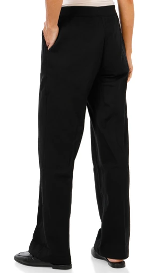 Thumbnail 2: Three Dots Women's Stretch Wide Leg Straight Pants 