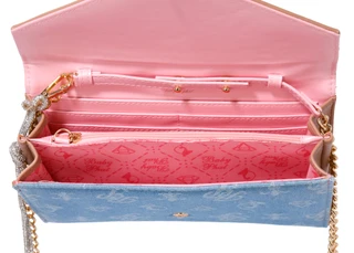Thumbnail 3: Baby Phat Denim Quilted Flap Crossbody Bag 