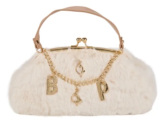Thumbnail 1: Baby Phat Fur Baguette Shoulder Bag 