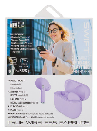 Thumbnail 2: Tek Lif Swift True Wireless Earbuds 