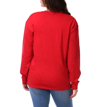 Thumbnail 2: Coca-Cola Juniors Long Sleeve Christmas Graphic Logo Tee 