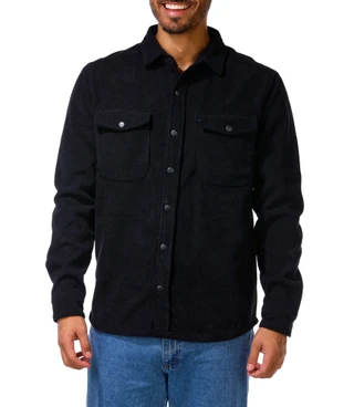 Thumbnail 1: Distortion Men's Corduroy Button Down Shacket  
