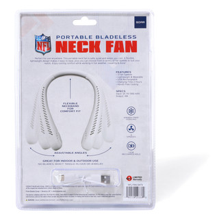 Thumbnail 2: NEW ORLEANS SAINTS Team Logo USB 3 Speed Portable Bladeless Neck Fan 