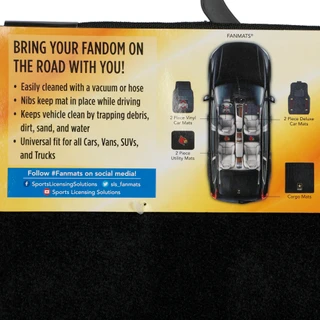 Thumbnail 2: Fanmats 2 Pk University of Miami Car Mat Set 
