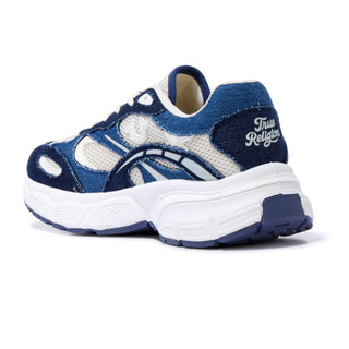 Thumbnail 3: True Religion Women's Denim Chunky Logo Dad Sneaker 