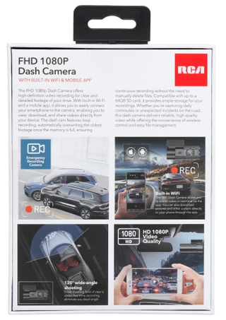 Thumbnail 2: RCA FHD 1080p Dash Camera  