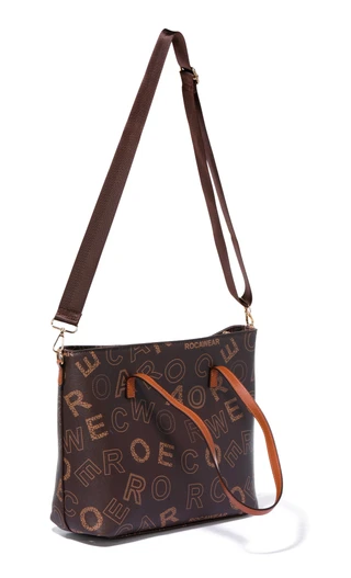Thumbnail 2: Rocawear Faux Leather Logo Print Tote 