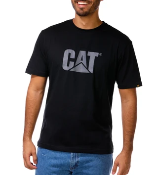 Thumbnail 1: CAT Men's Logo Crew Neck Tee 