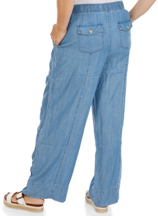 Thumbnail 2: Kate Park Women's Plus Chambray Denim Jeans  