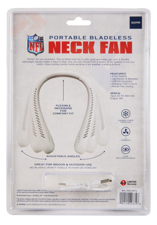 Thumbnail 2: Soar  NFL Carolina Panthers Portable Bladeless Neck Fan 