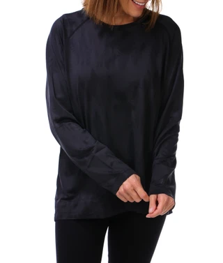 Thumbnail 1: Waggle Women's Active Long Sleeve Split Hem Top 