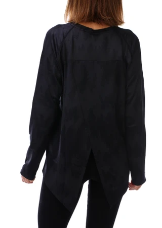 Thumbnail 2: Waggle Women's Active Long Sleeve Split Hem Top 
