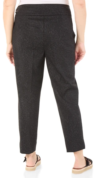 Thumbnail 2: Zac & Rachel Women's Plus Stretch Waist Pull On Pants 