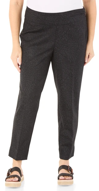 Thumbnail 1: Zac & Rachel Women's Plus Stretch Waist Pull On Pants 