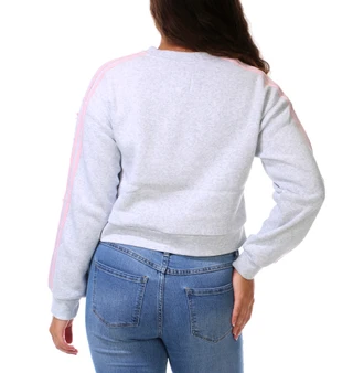 Thumbnail 2: April Kiss Juniors Long Sleeve Sweatshirt w/ Bows 