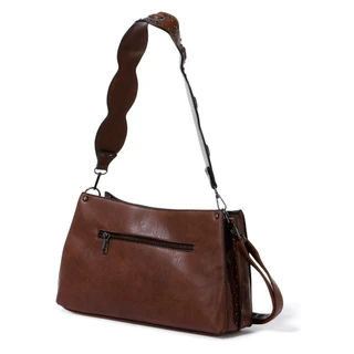 Thumbnail 2: Anneliese Boho Floral Embossed Shoulder Bag 