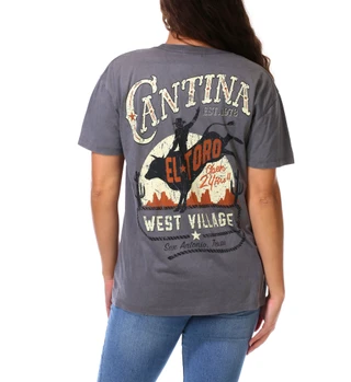 Thumbnail 1: Vintage threadz Juniors Graphic Boyfriend Tee 