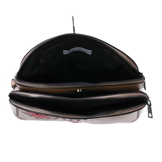 Thumbnail 3: Anneliese Embroidered Studded Triple Entry Large Dome Handbag 