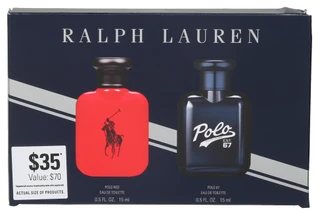 Thumbnail 1: Ralph Lauren 2 Pc Polo Red & Polo 67 Eau de Toilette for Him 