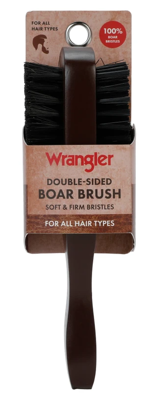 Thumbnail 1: Wrangler Double Sided Boar Brush For All Kinds Of Hair  