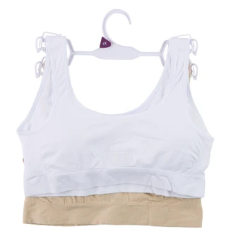 Thumbnail 2: Gloria Vanderbilt Women's Plus 2 Pk Full Coverage Seamless Comfort Bras 