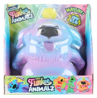 Thumbnail 1: Orb Funkee Animalz Jumbo Dog Stretch Toy 