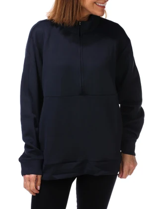 Thumbnail 1: Layers Women's Relaxed Fit Half Zip Pullover 