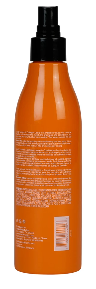Thumbnail 2: LUSETA 8.5 oz Turmeric & Collagen Leave-In Conditioner  