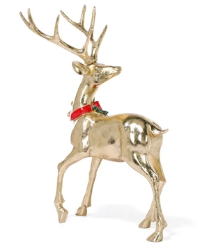 Thumbnail 2: Magical Season 15 in Standing Christmas Reindeer with Wreath 