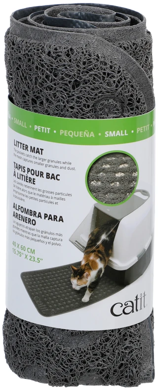 Thumbnail 1: Catit 15x23 Small Textured Cat Litter Mat  