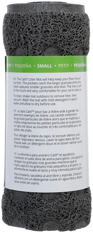 Thumbnail 2: Catit 15x23 Small Textured Cat Litter Mat  