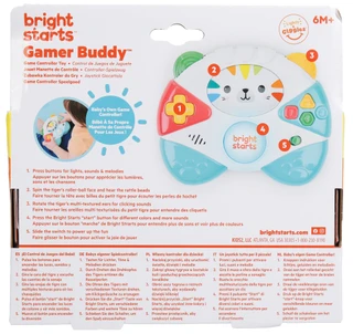 Thumbnail 2: Bright Starts Gamer Buddy Controller Preschool Toy  